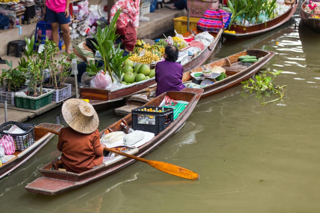 Damnoen Saduak Floating Market Bangkok