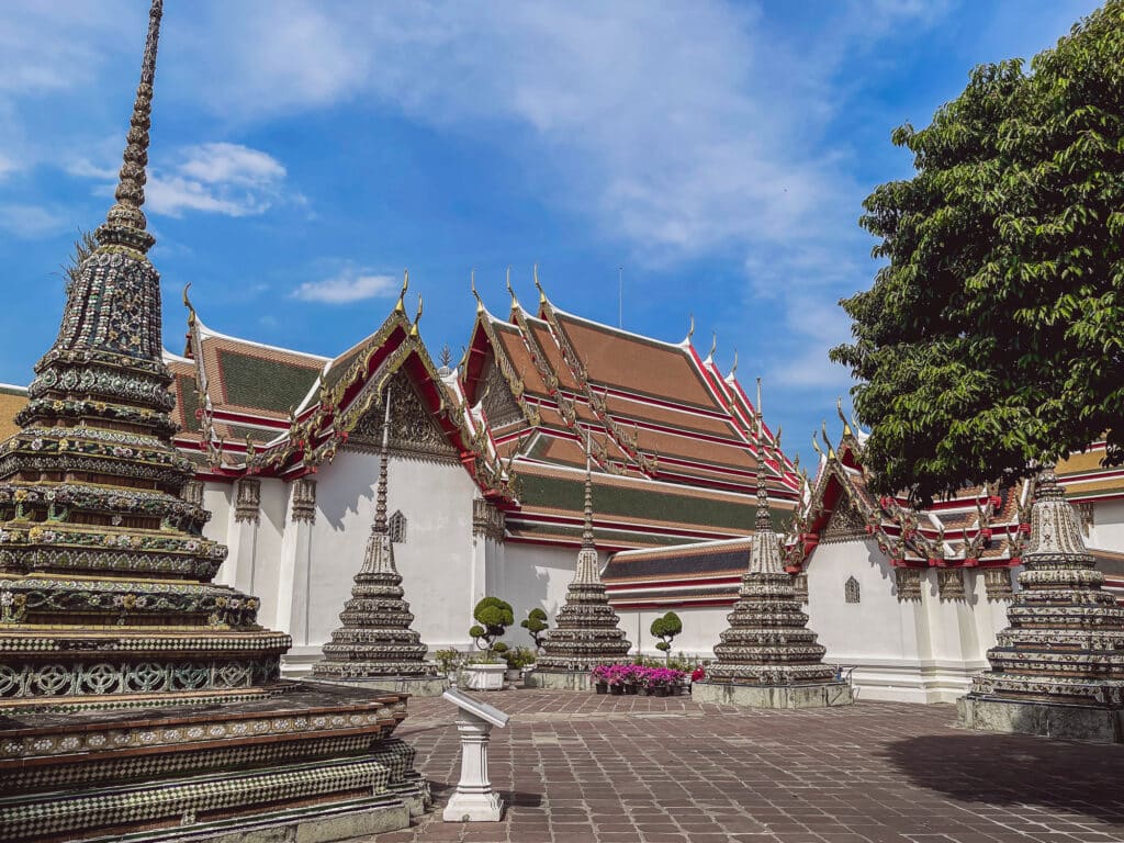 Wat Pho Bangkok - Bangkok Wetter im Januar