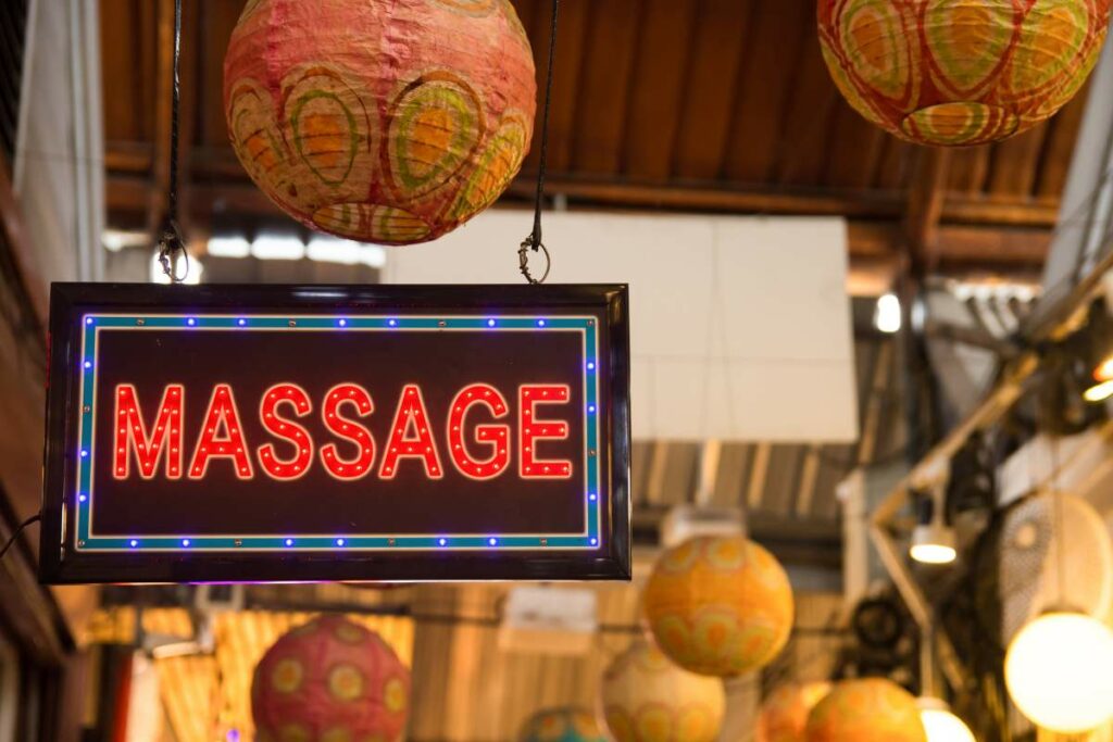 Chatuchak Markt Bangkok - Massage