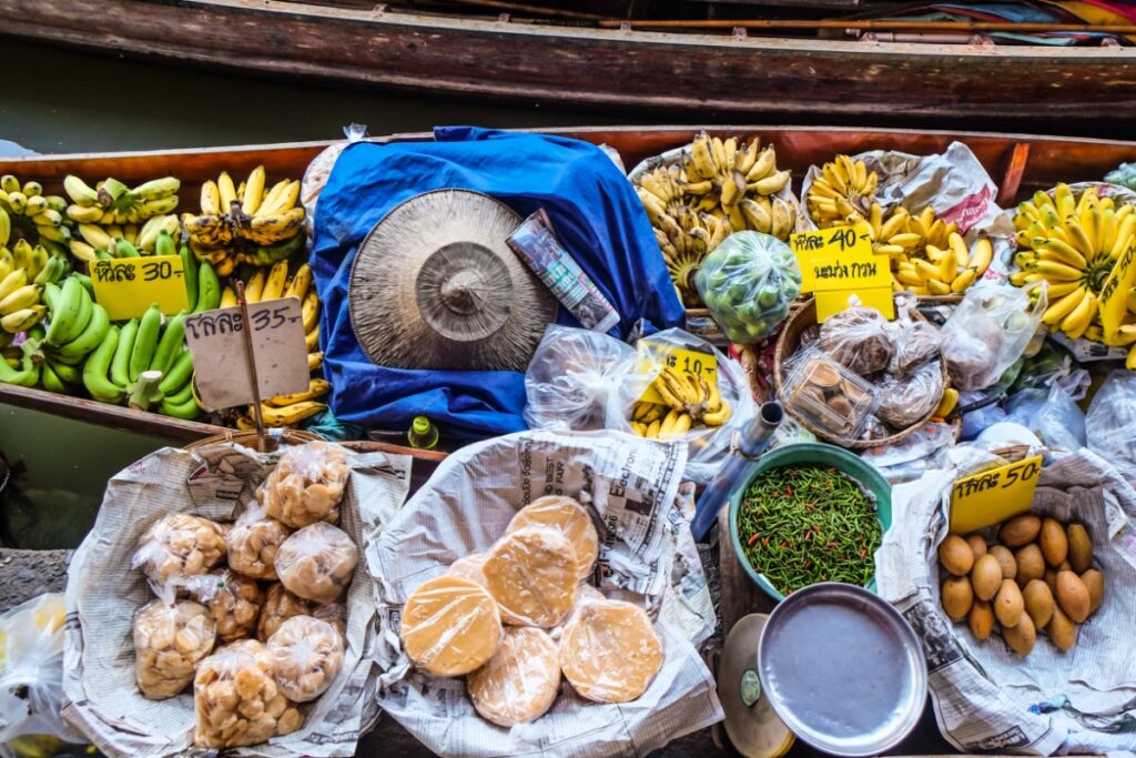 Damnoen Saduak Floating Market - Schwimmende Märkte In Bangkok