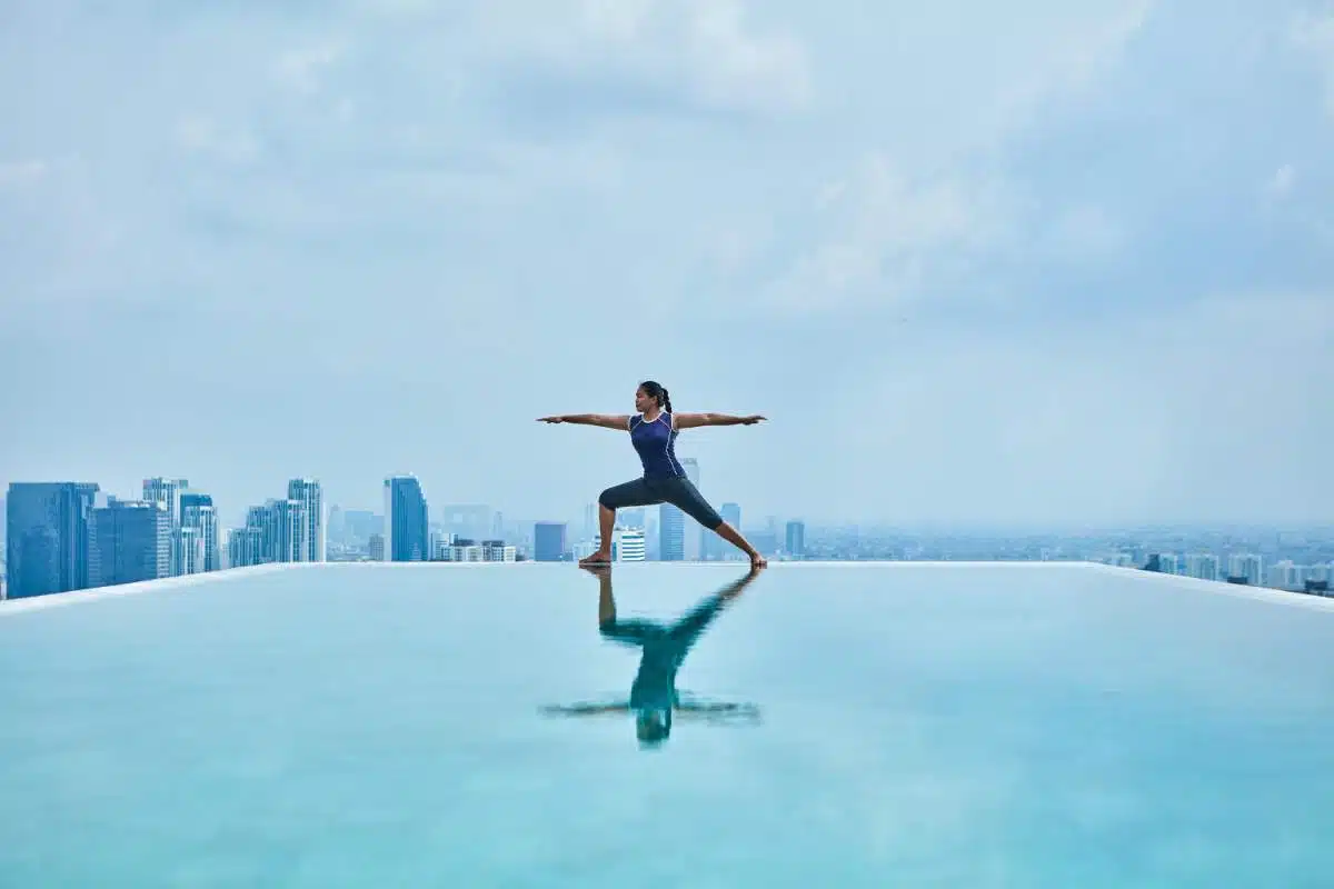 Rooftop Yoga