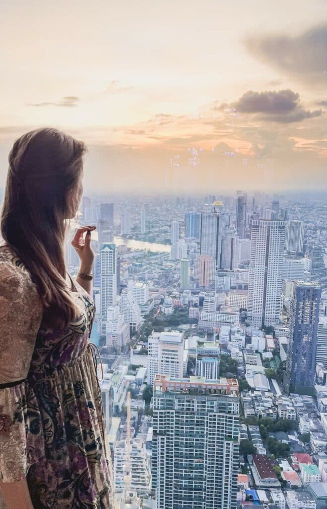 Mahanakhon Skywalk Rooftop Bar Bangkok