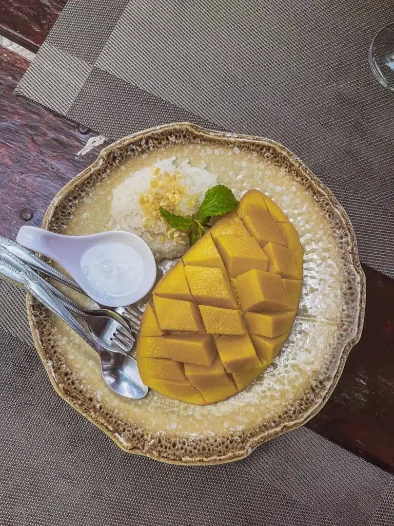 Mango Sticky Rice - Thailändische Spezialitäten 