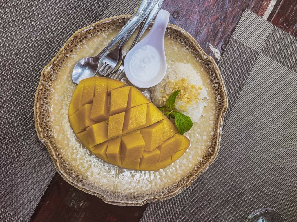 Mango Sticky Rice - Thailändische Spezialitäten