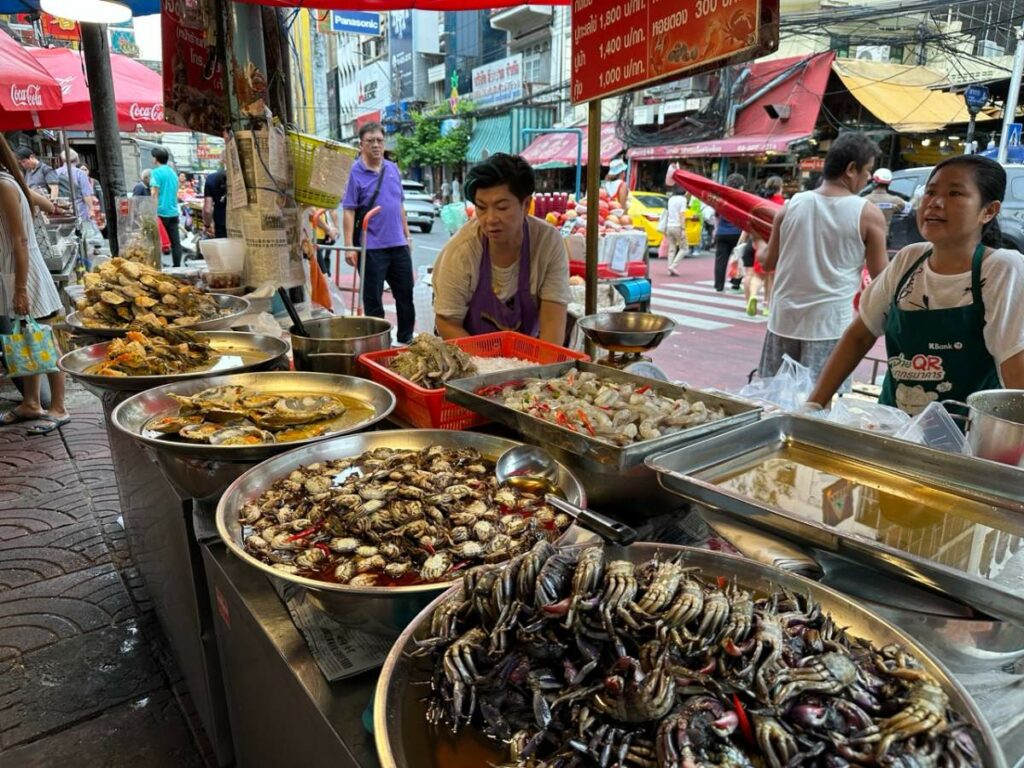 Street Food In Chinatown Bangkok