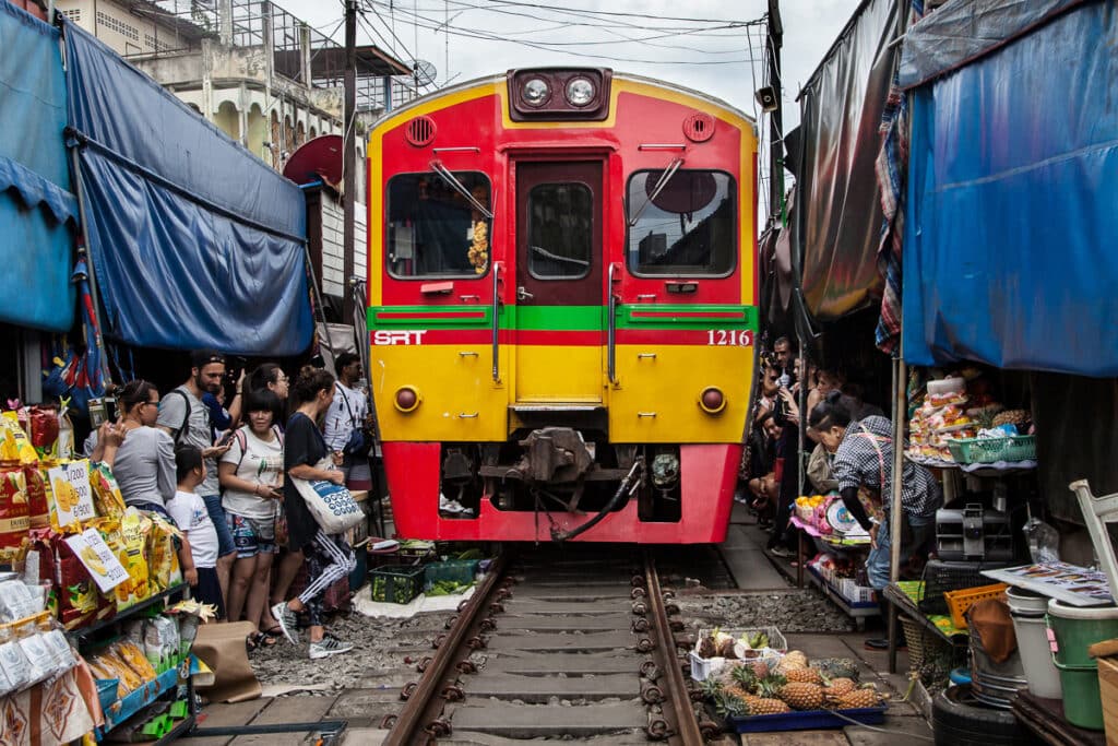 Mae Klong Railway Market - Bangkok Ausflüge