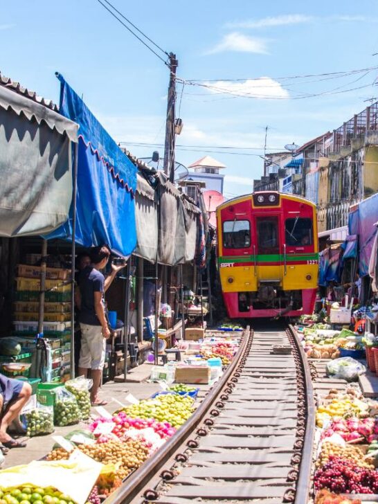 Maeklong Railway Market Bangkok: Watch Out, The Train Is Arriving!